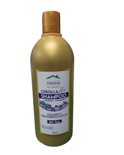 Shampoo de Cebolla 500ml Rincon Natural
