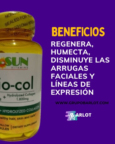 Bio–Col Colageno + Biotina Rincon Natural