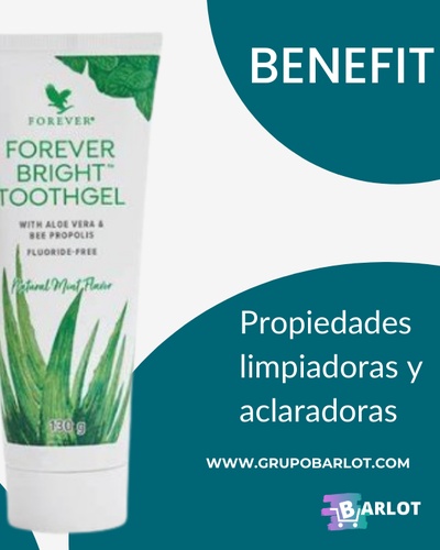 Pasta de dientes Bright toothgel Forever pasta forever