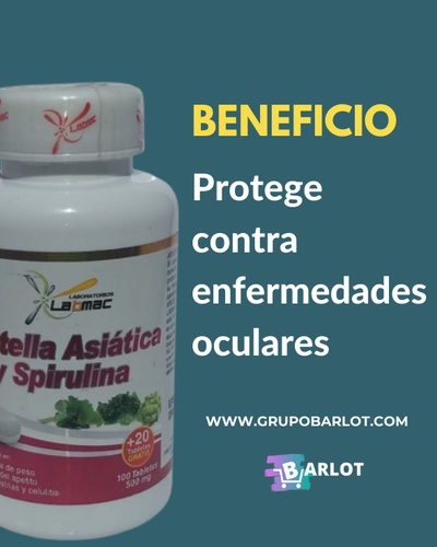 Centella Asiatica y Spirulina Rincón Natural